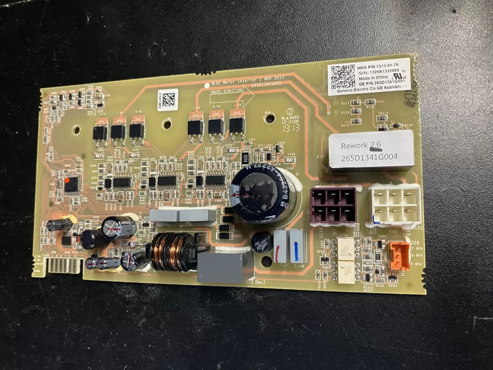 GE 265D1341G004 Dishwasher Control Board
