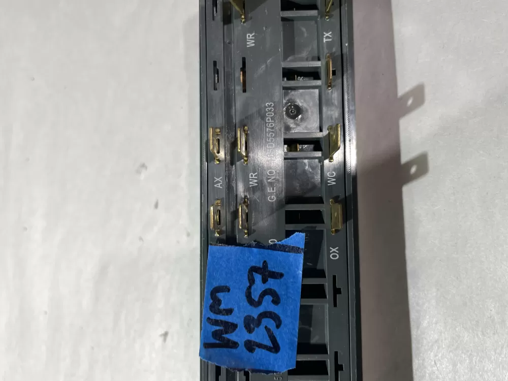 GE Hotpoint 165D5576P033 Dishwasher Button Control Panel AZ201601 | Wm2357