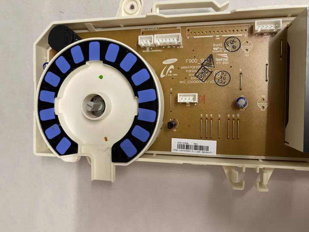 Samsung DC92-01309A DC94-03494A Dryer UI Control Board AZ207075 | BKV919