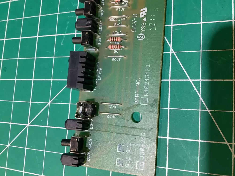 Whirlpool W10890671 W10243171 Dishwasher Control Board AZ130332 | NR2332