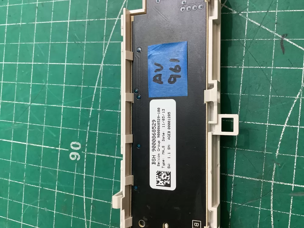 Bosch Siemens 9000868529 00744911 Dishwasher Control Board AZ215740 | ARV961