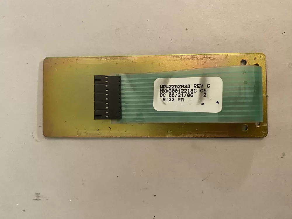 Kenmore 2252038 Refrigerator Control Board Dispenser Panel AZ107704 | BK205