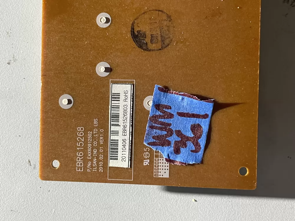 LG Kenmore EBR61526803 Refrigerator Control Board Dispenser AZ40023 | Wm361