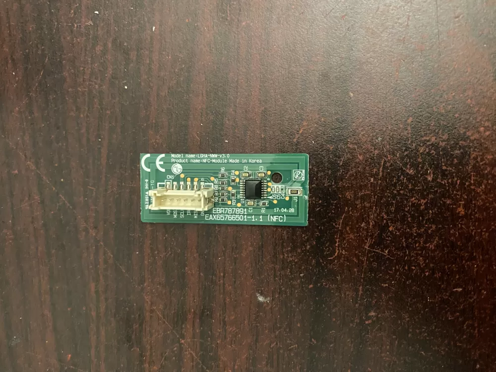 LG EBR80574938  AP6982795  EBR78789101 Washer User Interface Control Board
