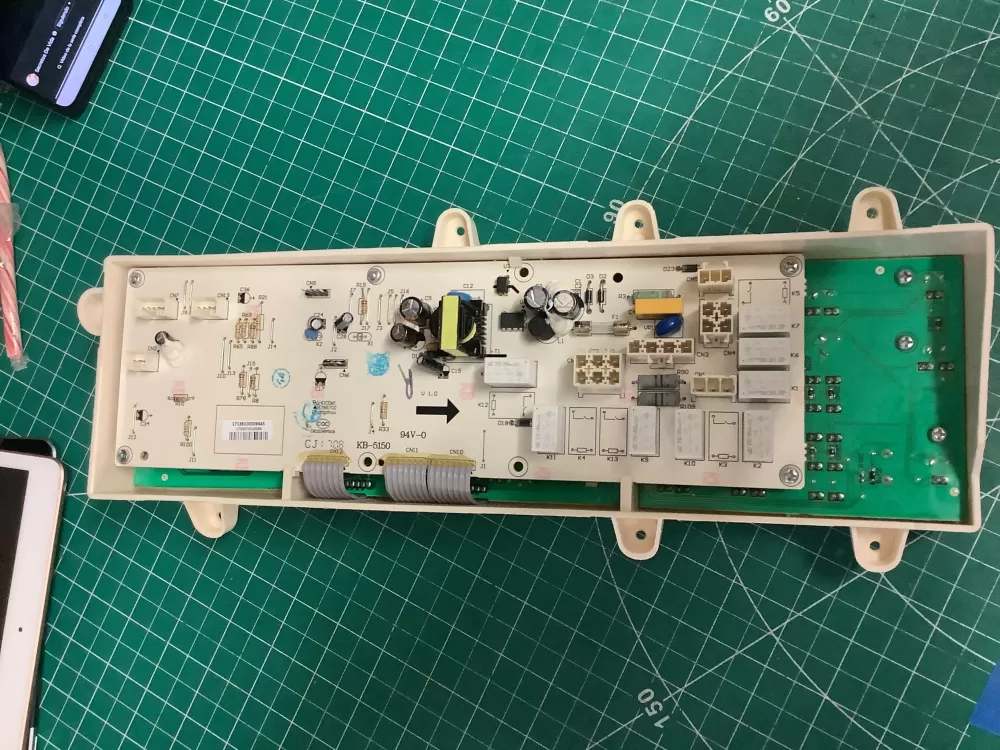 GE Washer Interface Control Board WH12X27293 17238100000283 AZ204947 | ARV631