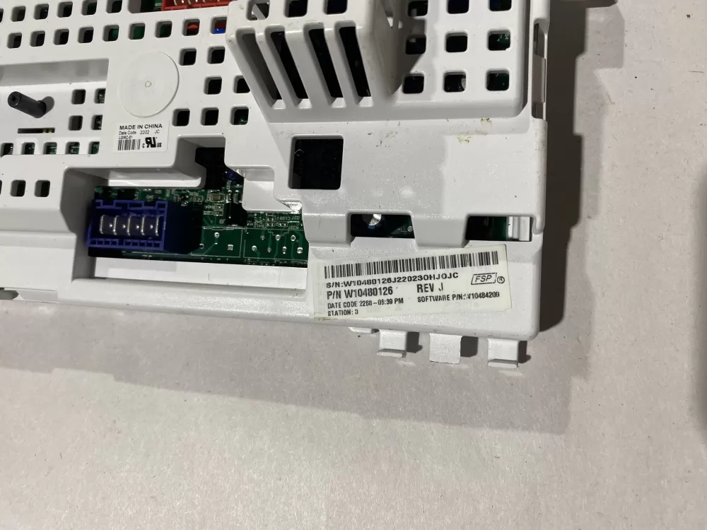 Whirlpool W10445278 W10480126 PS3653300 Washer Control Board AZ120013 | BK2211