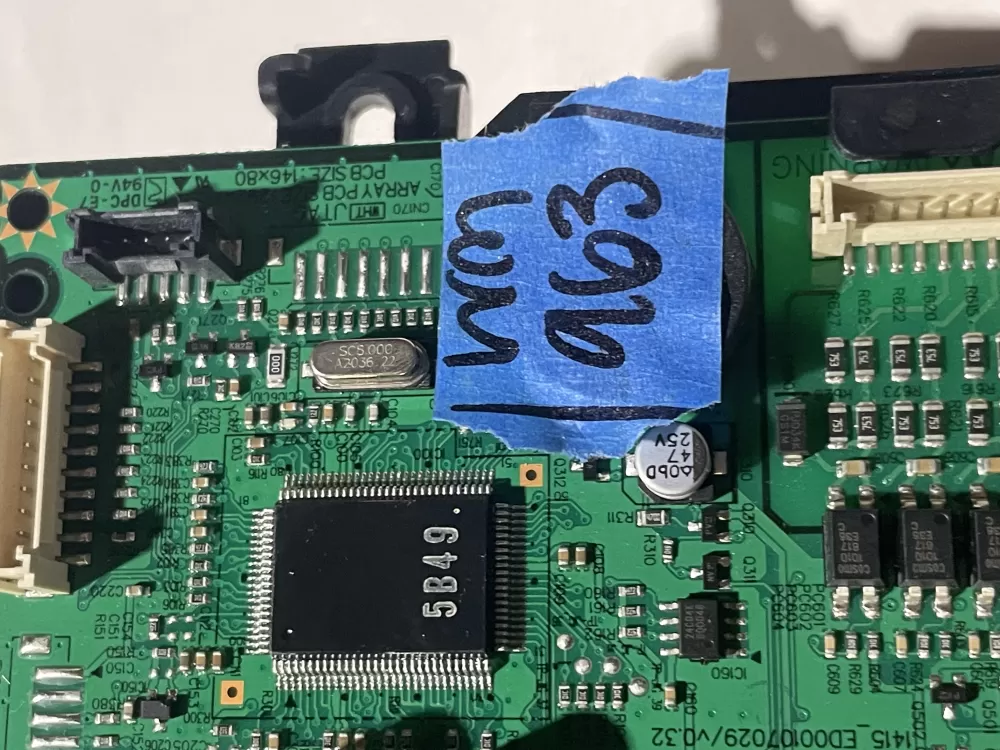 Samsung DG61-01233A Range Oven Control Board Display AZ134509 | Wm963