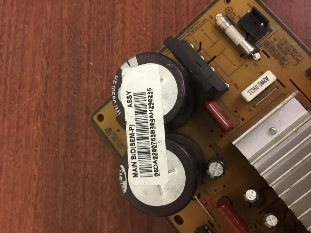 Samsung DA92-00763B Refrigerator Control Board Inverter AZ29099 | NR119