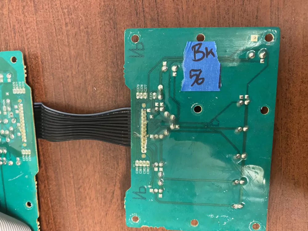 GE 212D1119P005 WE4M385 Dryer Control Board AZ37149 | BK56