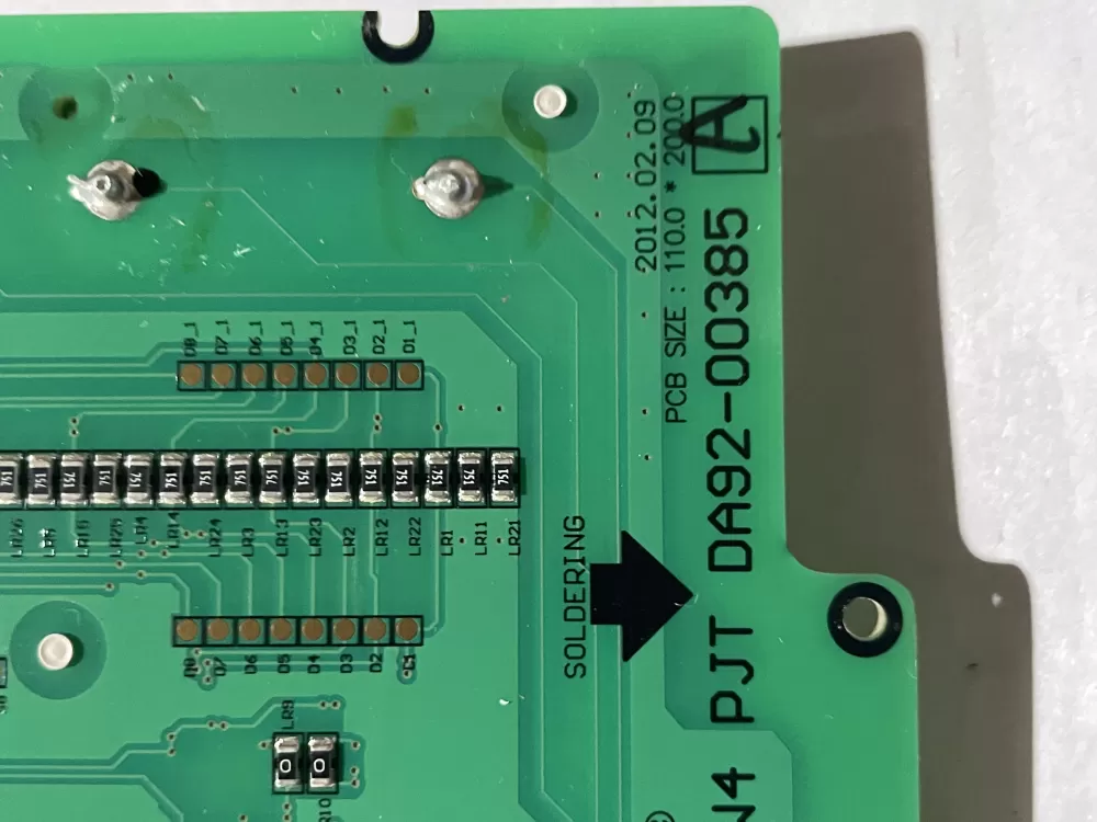 Samsung DA92-00385 DA92-00385A Refrigerator Control Board AZ189324 | Wm856