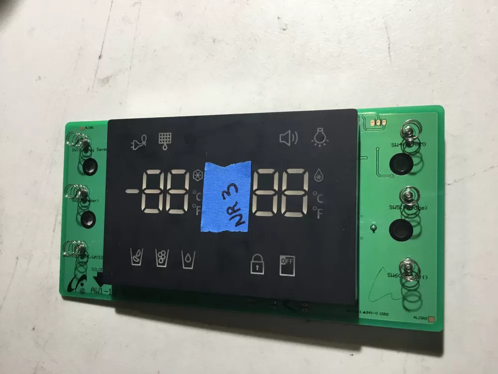 Samsung DA92-00368B Refrigerator Dispenser UI Control Board AZ38128 | NR3