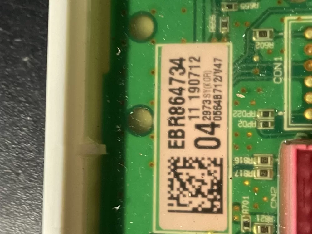 LG EBR86473404 Dishwasher Control Board AZ10266 | V141