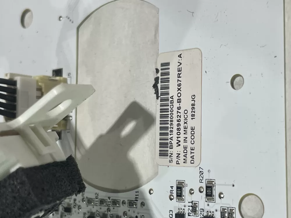 Maytag W10895276 Washer Interface Touch Control Board AZ150365 | Wmv773