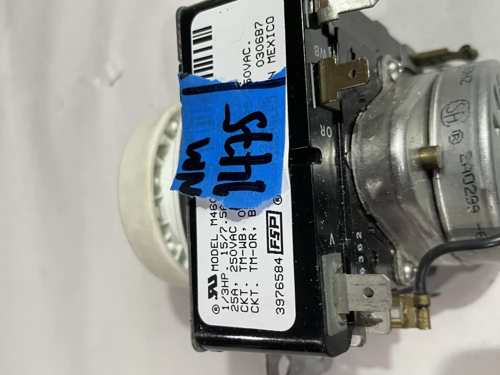Whirlpool Kenmore Maytag WP3976584 AP6009033 Dryer Timer AZ190776 | Wm1475