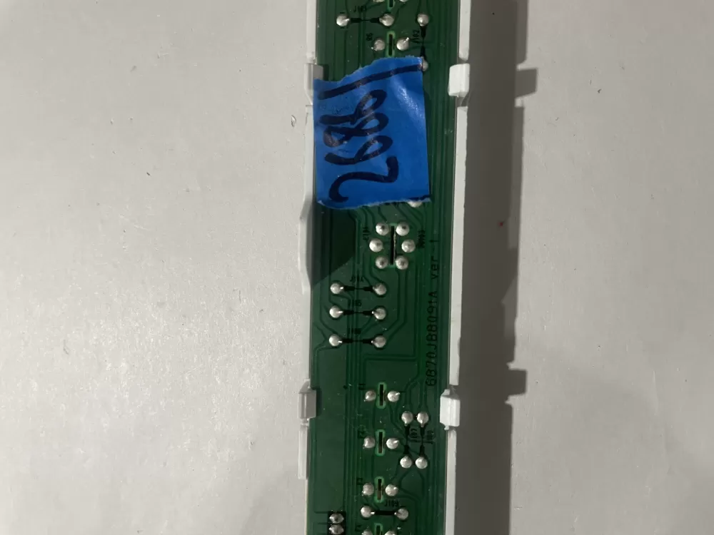 LG 6870JBB091A Refrigerator Display Control Board AZ201421 | KM2686
