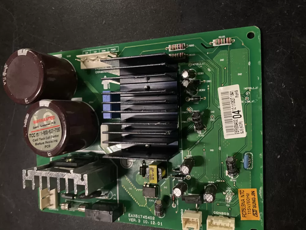 LG  Kenmore AP5604149 EBR65640204 PS3645704 Refrigerator Control Board