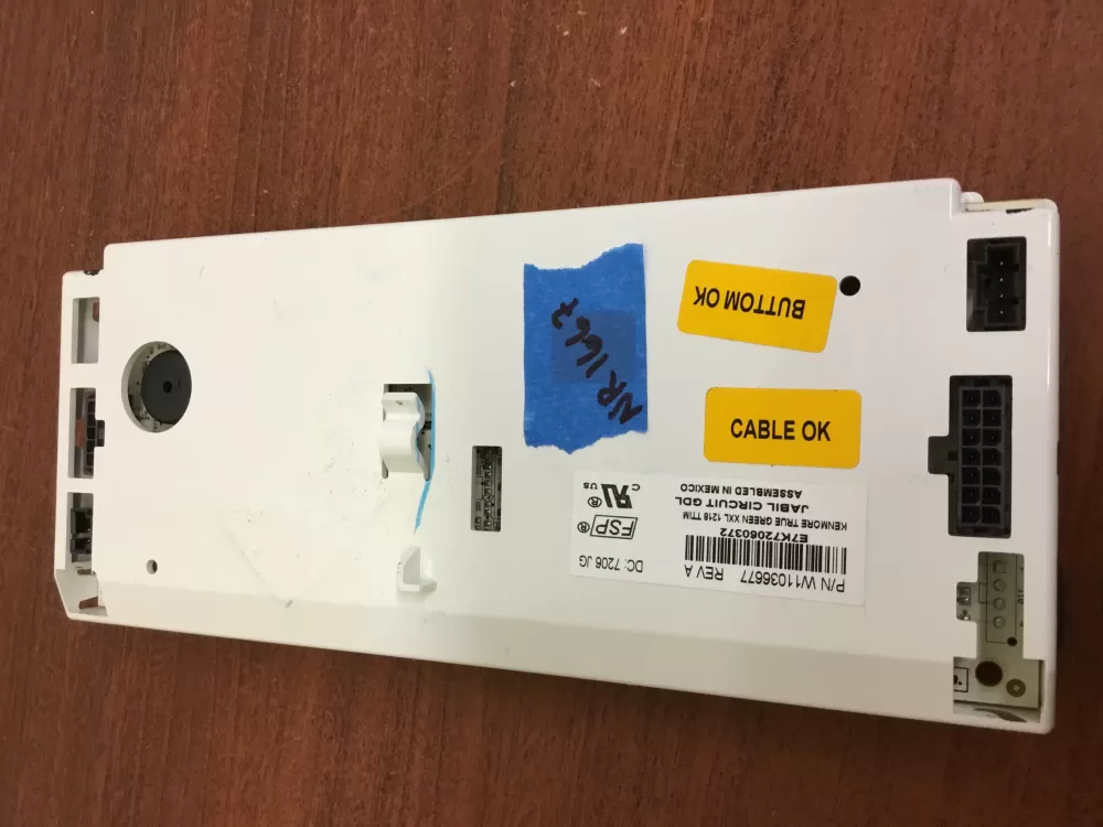 Kenmore W11036677 Refrigerator Control Board Interface AZ31004 | NR1667