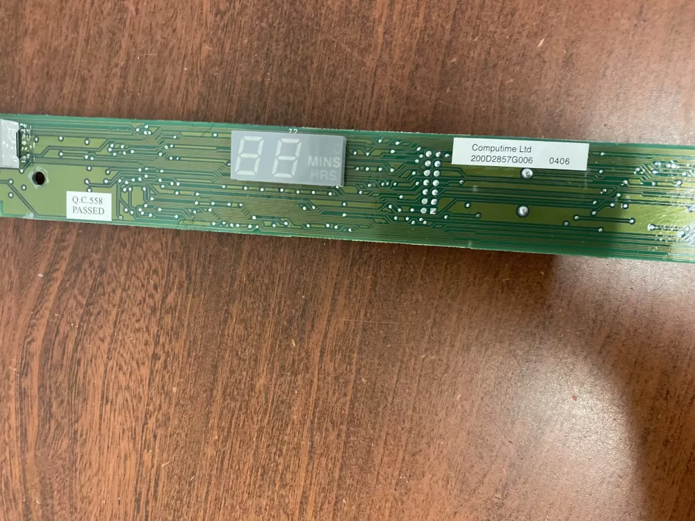GE 200D2857G006 Refrigerator Control Board AZ53988 | BK1886