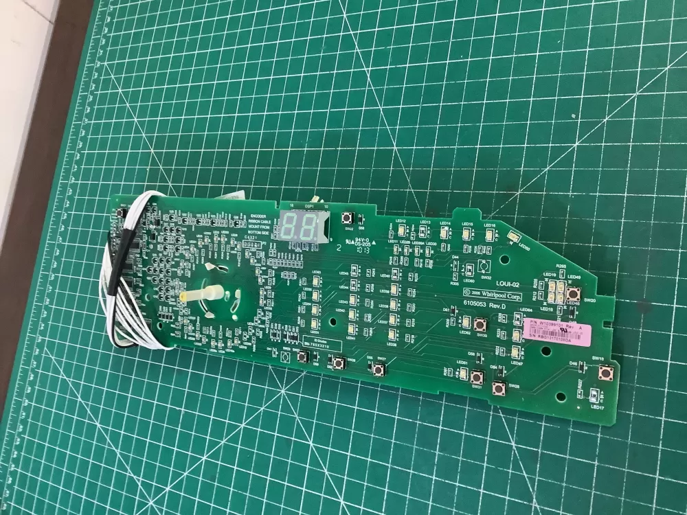 Whirlpool W10399101 Washer Control Board