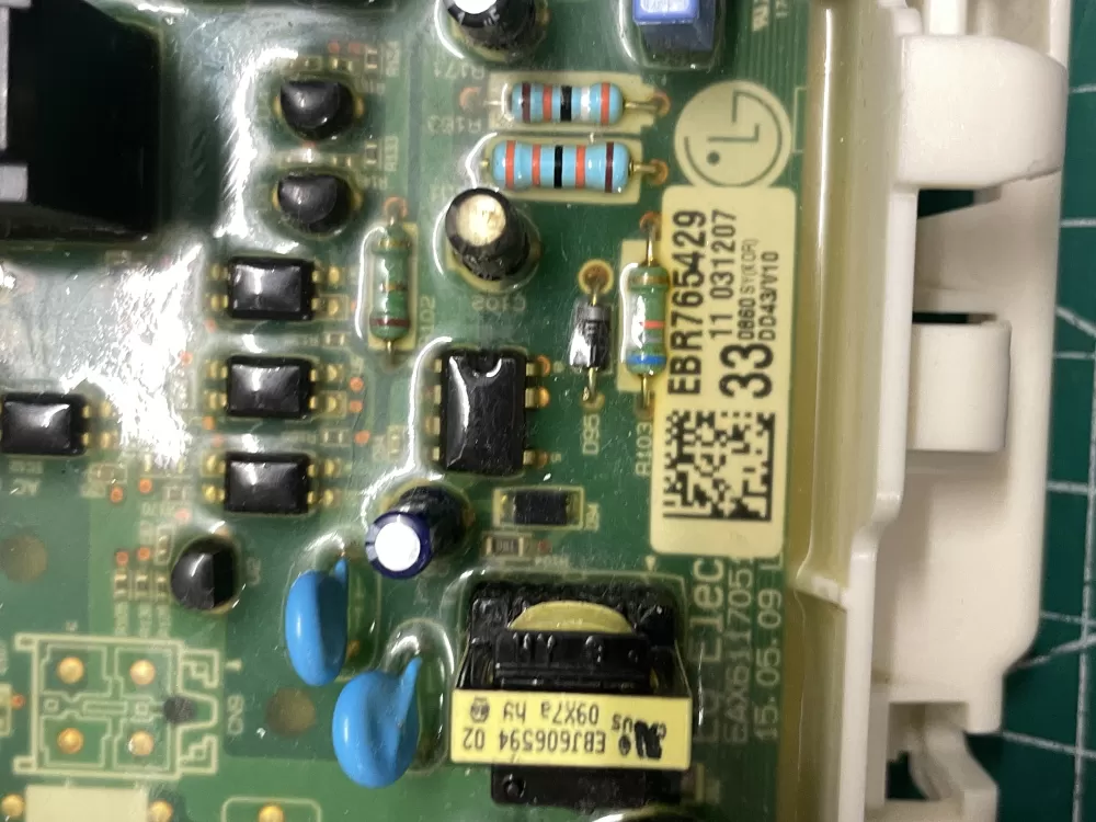 LG EBR76542925 Dryer Control Board Main PCB Assembly AZ212182 | Wmv935