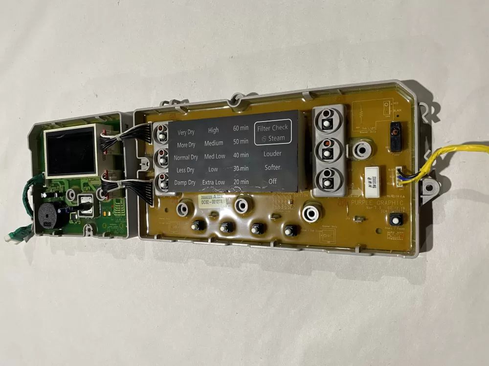 Samsung DC92-00127A Dryer Control Board