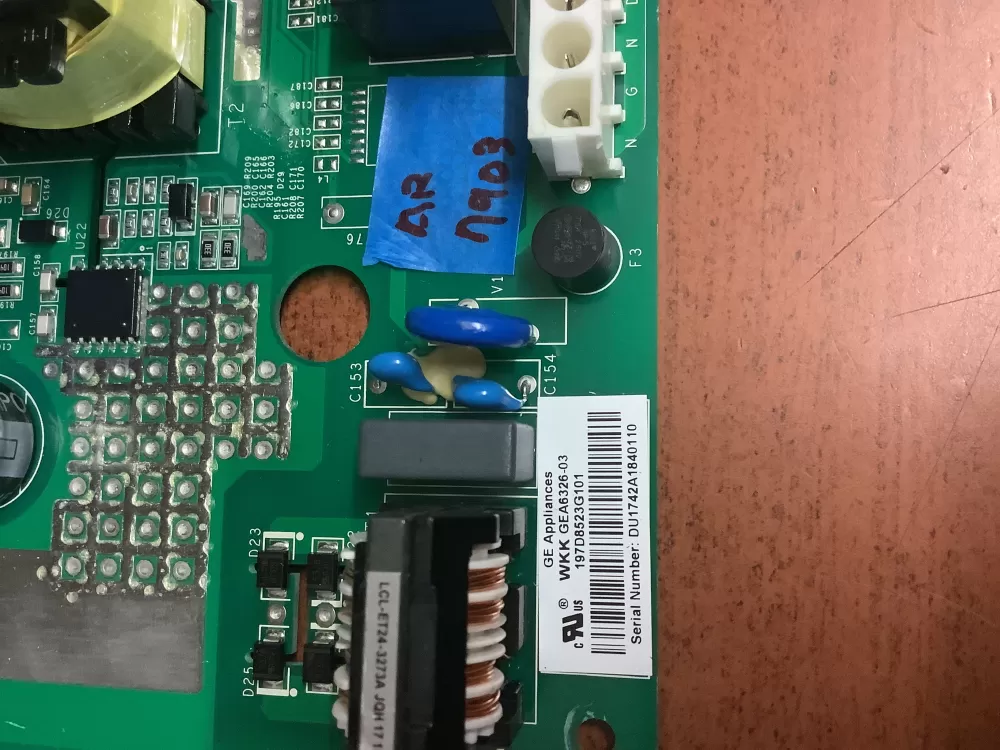 GE 197D8523G101 70213260402GA MB6075LLC Refrigerator Control AZ195693 | AR1903