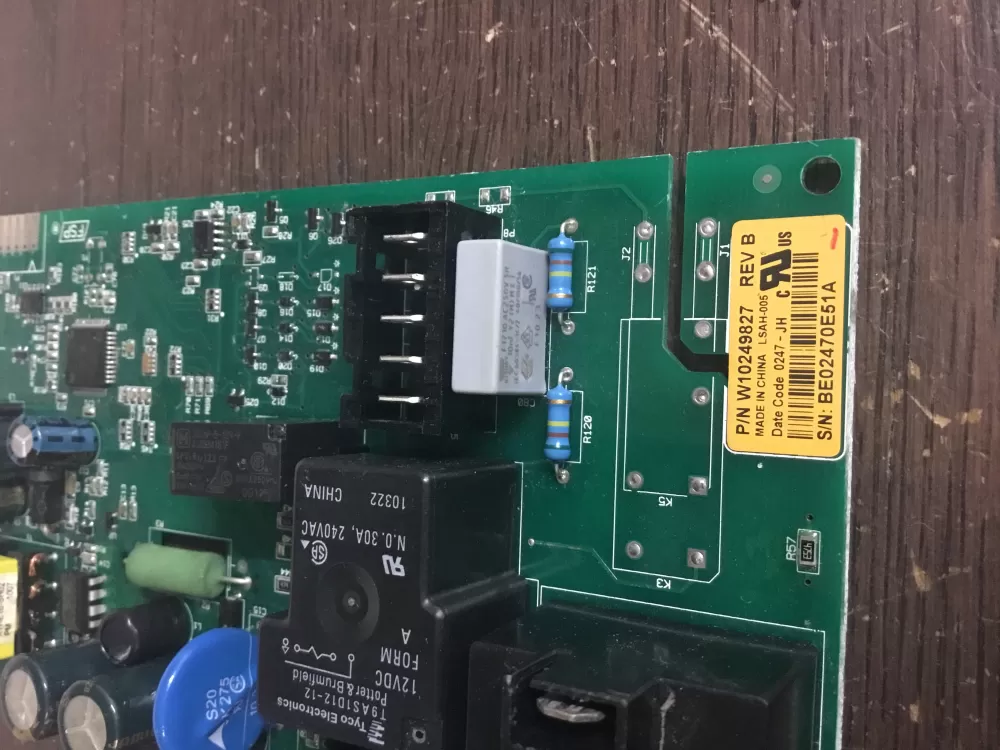 Whirlpool Maytag W10249826 W10249827 Dryer Control Board AZ17304 | NR30