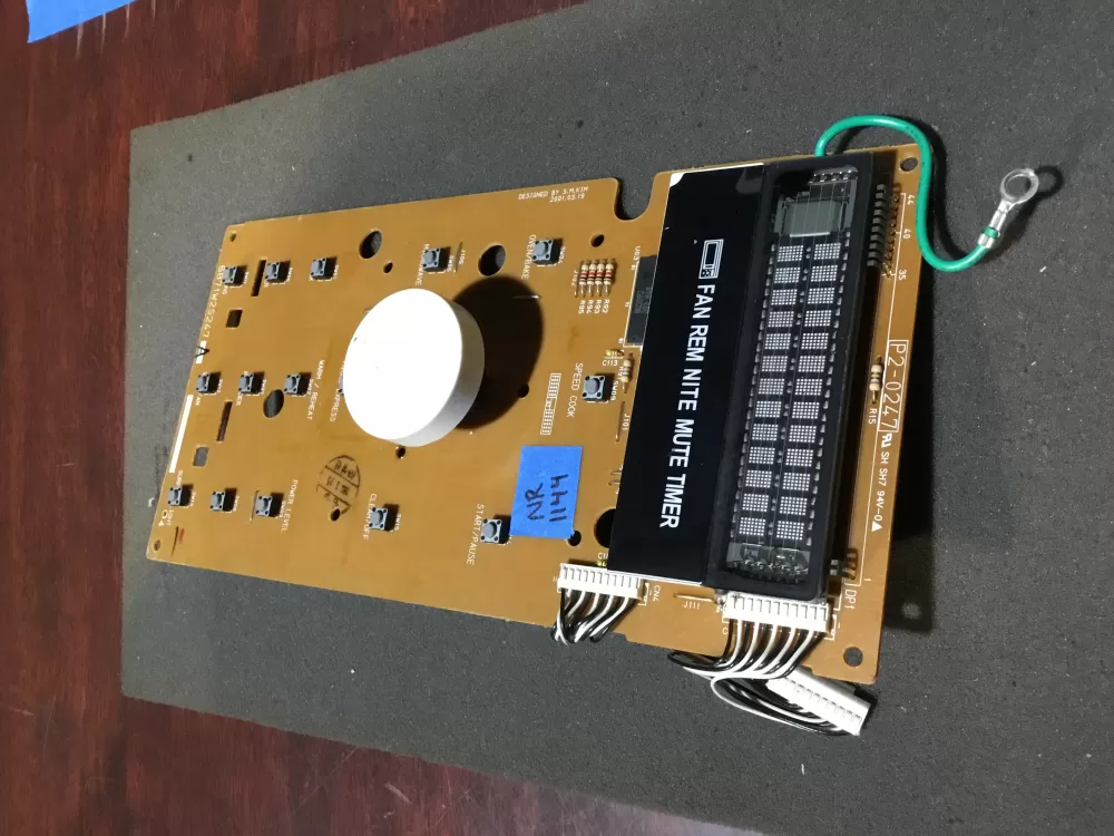 GE 6871W2S247A 6870W2A247A Microwave Control Board AZ88410 | NR1144