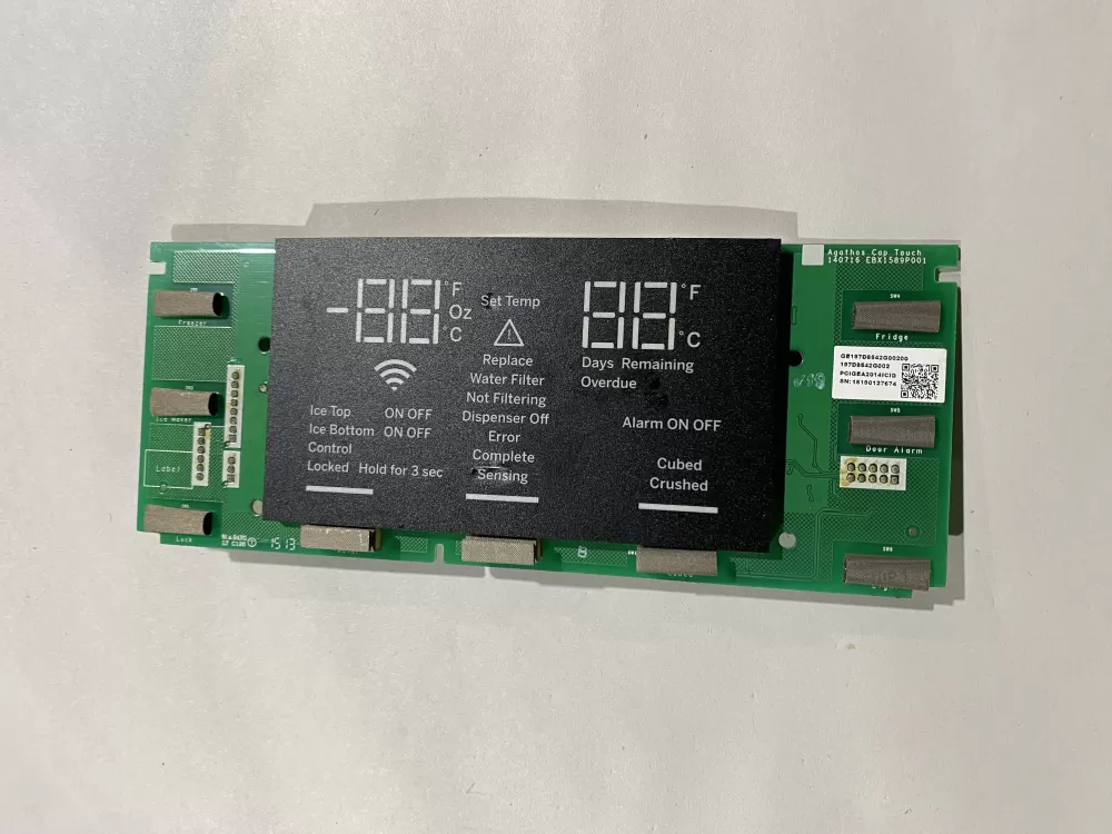 GE WR55X41025 197D8542G002 WR55X30486 Refrigerator Control Board