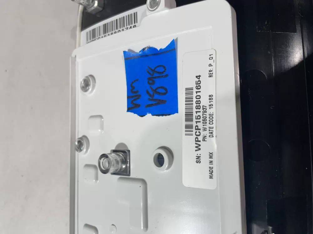 Whirlpool Cabrio W10507937 Washer Control Panel AZ200272 | Wmv898