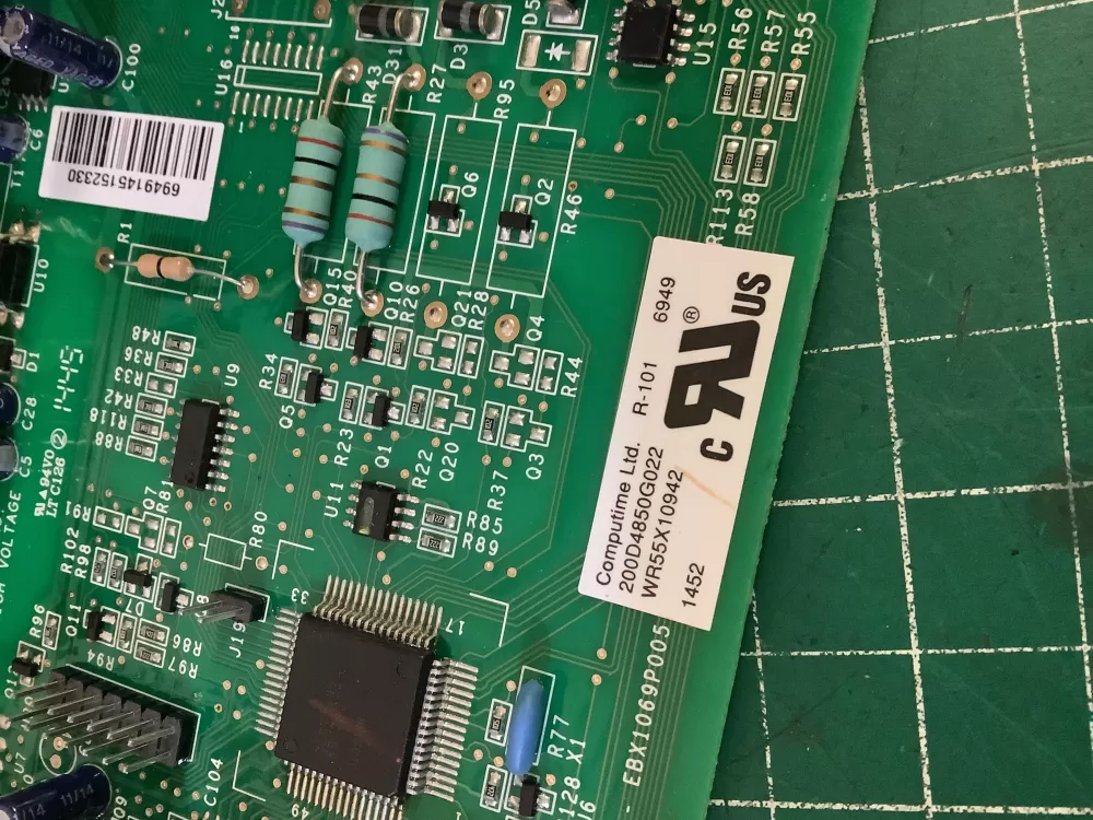 GE 200D6221G028 EBX1110P002 Refrigerator Control Board AZ189479 | NR2530