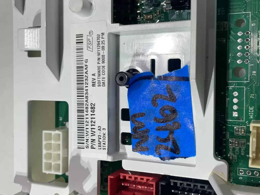 Whirlpool W11211482 W11256105 W11476586  Washer Control Board AZ148614 | Wm2462