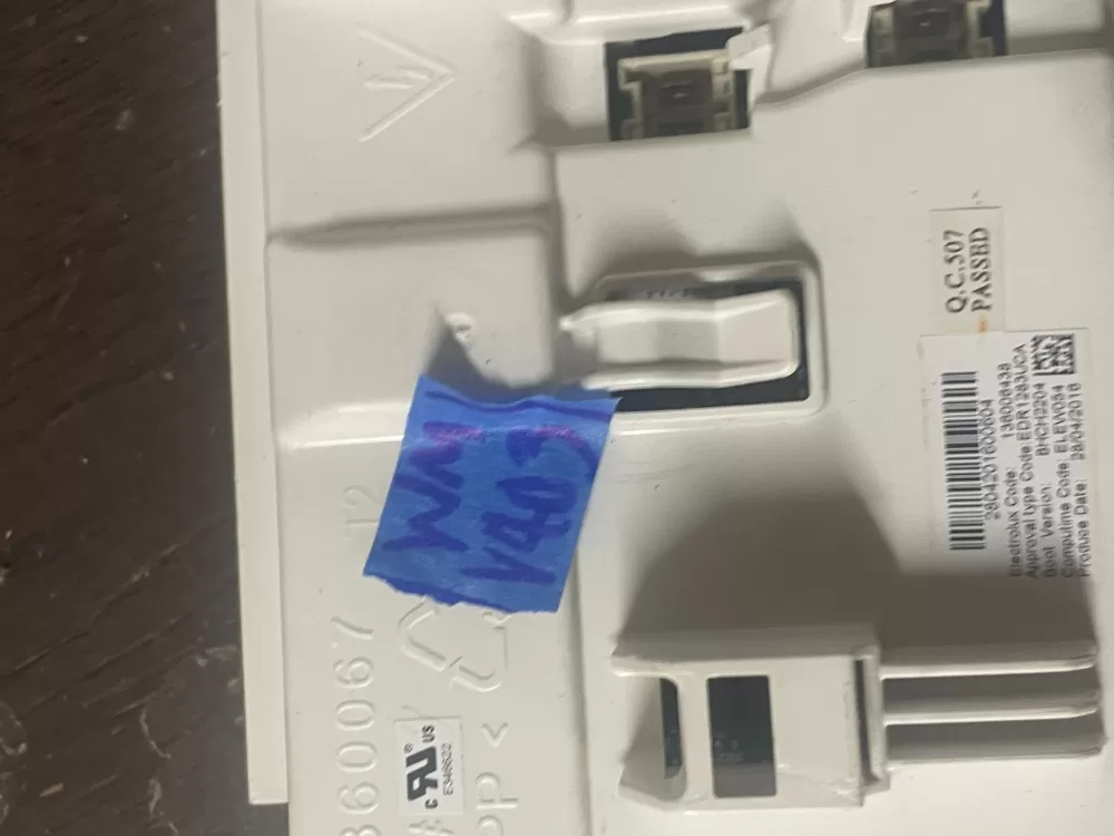 Electrolux 136006438 Dryer Control Board AZ40978 | Wmv403