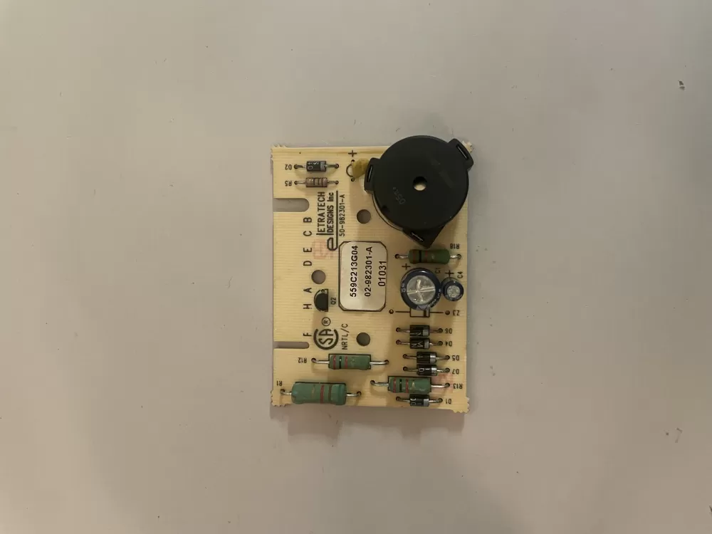 GE 02-982301-C  559c213g04  Dryer Control Board