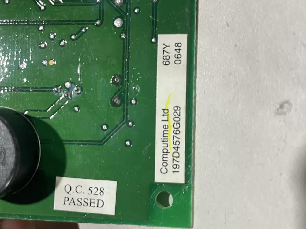 GE 197D4576G029 Refrigerator Control Board Dispenser AZ152447 | Wm12