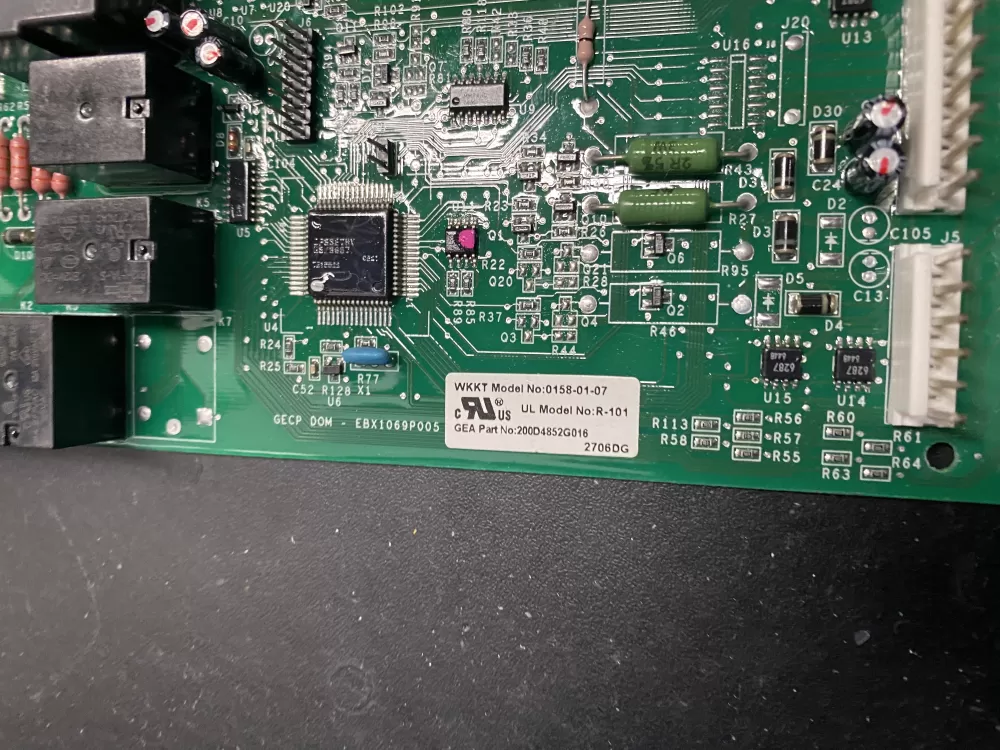 GE WR55X10942 WR55X10942C 200D4852G016 EBX1069P005 WR55X10942P Refrigerator Control Board