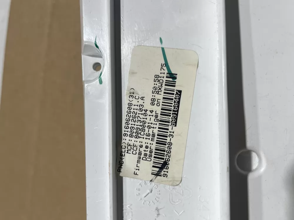 Frigidaire Electrolux 916062608 Washer Control Board  AZ76754 | Wmv625