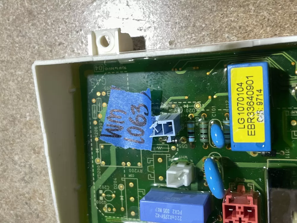 LG 6870EC9241C EBR33640901 Dryer Control Board AZ67852 | Wm1063