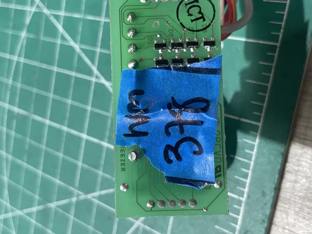 GE 197D2803G008 Refrigerator Control Board AZ192586 | Wm378