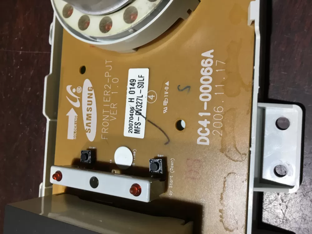 Samsung DC28-000234 Washer Control Board AZ68962 | NRV602