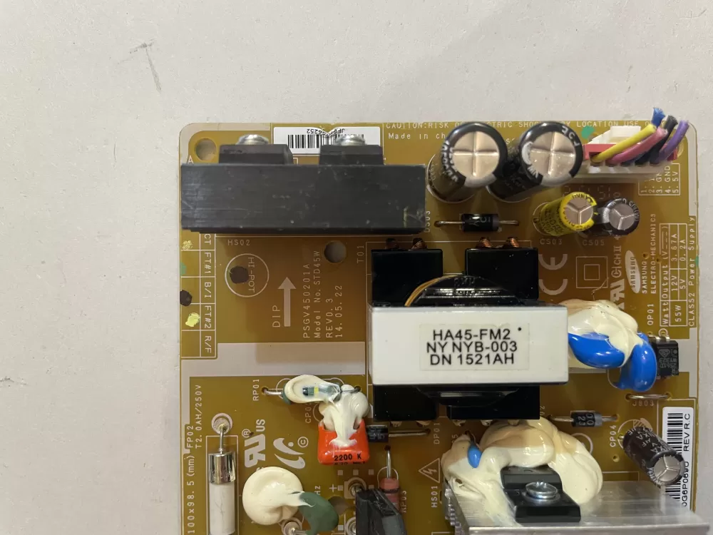 Samsung DA92 00486A Refrigerator Control Board AZ151656 | KM1862