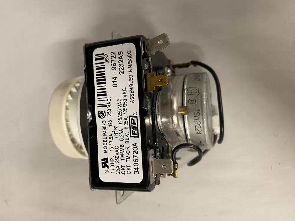 Whirlpool 3406720A PD00055932 3406720 529119 AP6008570 PS11741710 EAP11741710 Dryer Timer