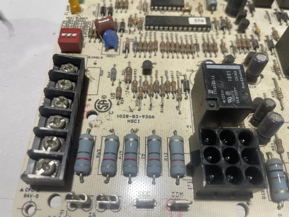 1028-930 - Ruud OEM 1028-83-930A Furnace Control Board AZ121015 | Wm2223