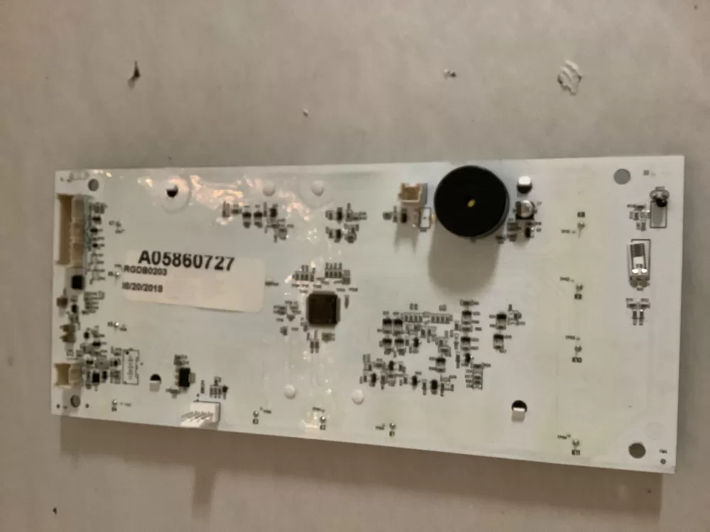 Frigidaire A05860727 Refrigerator Dispensor Control Board