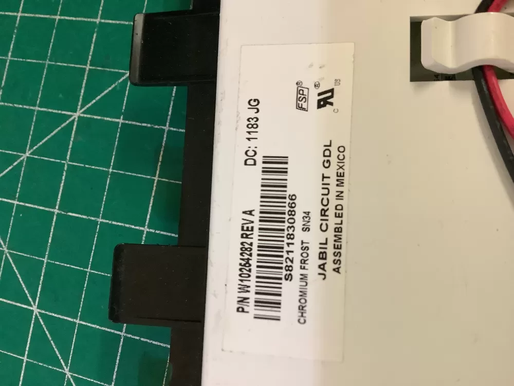 Whirlpool W10254282 Refrigerator Dispenser Control Board AZ198596 | NR2765