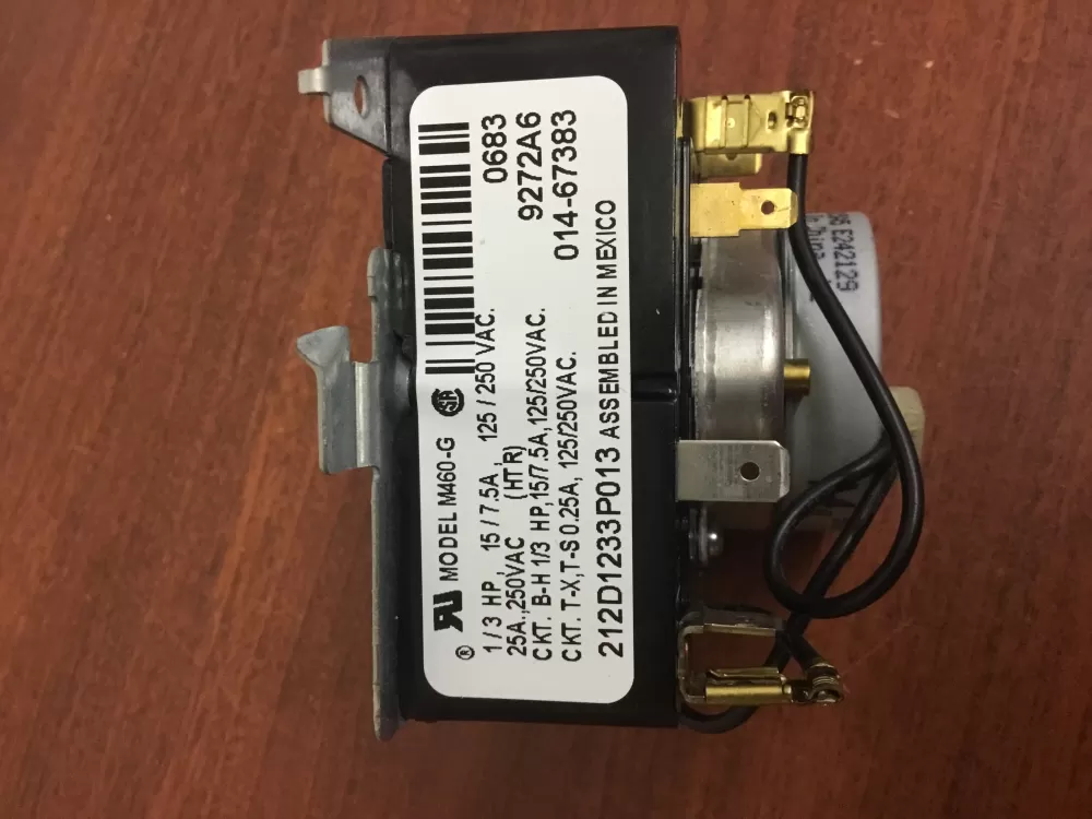 GE 212D1233P013 WE4M365 Dryer Timer AZ30587 | NR917