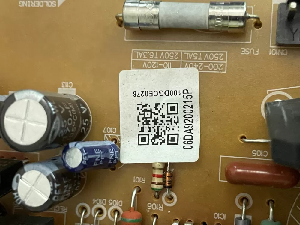 Samsung DA92 00215P Refrigerator Control Board AZ81143 | Wm1928