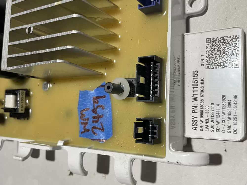 Whirlpool Maytag W11030478 W11105155 Washer Control Board AZ146570 | Wm2459