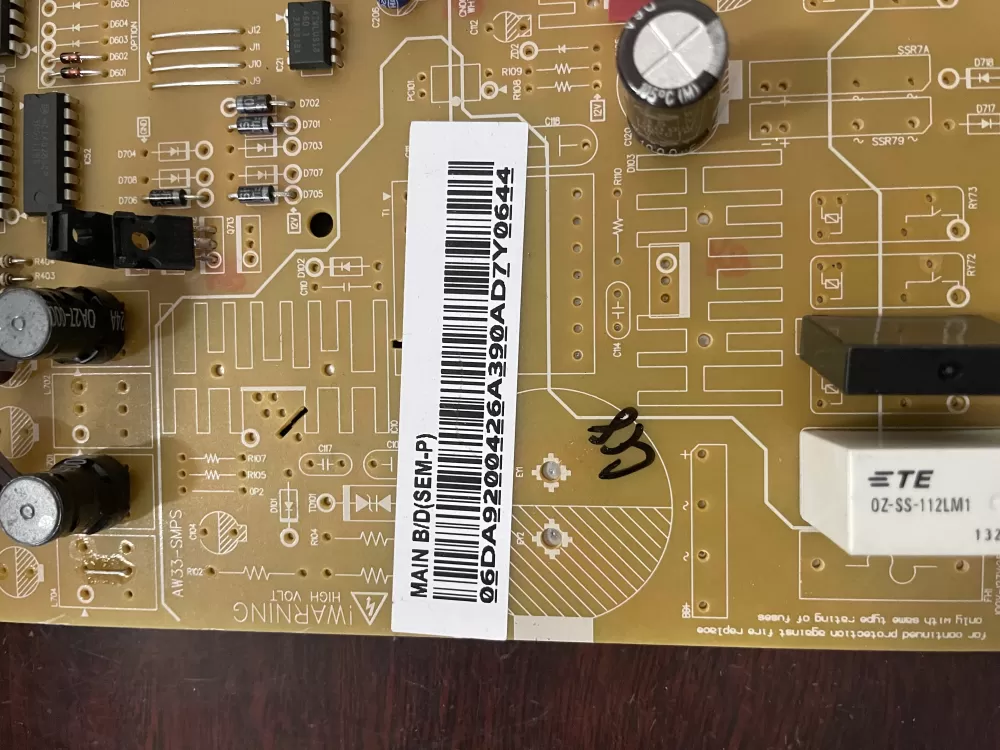 Samsung REF-PBA1D0015 DA92-00426A PS5575255 Refrigerator Control Board