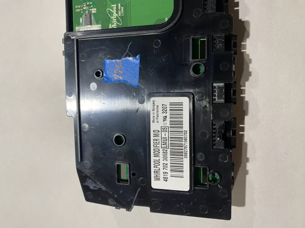 Whirlpool 4619 702 30682 Washer Control Board UI Assembly AZ185756 | BK2722